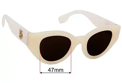 Burberry B 4390 Replacement Lenses 47mm wide 