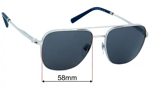 Bvlgari 5059 Replacement Lenses 58mm wide 