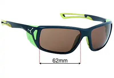 Cebe CBS028 Replacement Lenses 63mm wide 