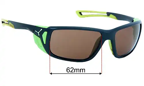 Cebe CBS028 Replacement Lenses 63mm wide 