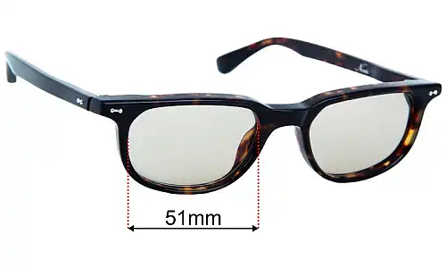 Chimi Novis Lentes de Repuesto 51mm wide 