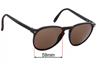 Christian Dior 2315 Replacement Lenses 59mm wide 