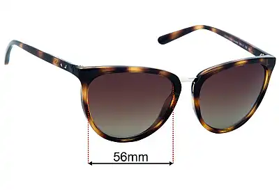 Coach HC 8221 Replacement Lenses 56mm wide 