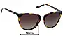 Sunglass Fix Lentes de Repuesto para Coach HC 8221 - 56mm Wide 