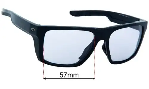 Costa Del Mar Lido Replacement Sunglass Lenses - 57mm 
