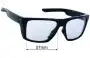  Sunglass Fix Lentes de Repuesto para Costa Del Mar Lido - 57mm Wide 