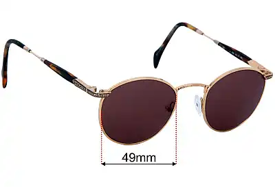 Dakota Smith 1046 Durango Lentes de Repuesto 49mm wide 