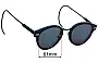 Christian Dior Magnitude01 Replacement Lenses 61mm wide 