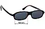 Sunglass Fix Replacement Lenses for Dolce & Gabbana DG2036 - 52mm Wide 