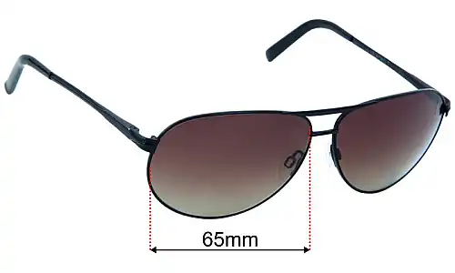 Dot Dash Buford T Lentes de Repuesto 65mm wide 