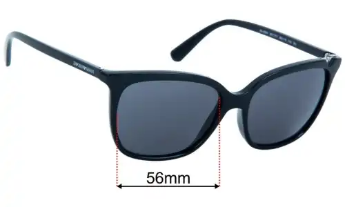 Emporio Armani EA4094 Replacement Lenses 56mm wide 