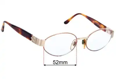 Fendi XL 7137 Replacement Lenses 52mm wide 