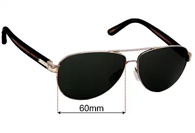 Gidgee Equator Replacement Lenses 60mm wide 
