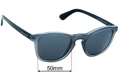 Giorgio Armani AR 8112 Replacement Lenses 50mm wide 