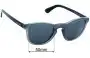 Giorgio Armani AR 8112 Replacement Lenses 50mm wide 