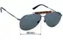 Gucci GG2235/S Lentes de Repuesto 58mm wide 