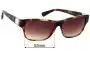 Gucci GG 3208/S Ersatzgläser 55mm wide 