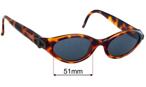 IOVES West Verres de Remplacement 51mm wide 