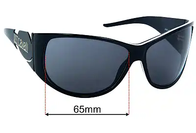 Just Cavalli JC13S Replacement Lenses 65mm wide 