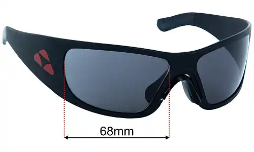 Liquid Eyewear Hammerhead Replacement Lenses 68mm wide 