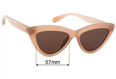 Local Supply AMS Replacement Lenses 57mm wide 