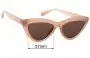 Sunglass Fix Lentes de Repuesto para Local Supply AMS - 57mm Wide 