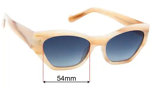 Luv Lous Sydney Replacement Sunglass Lenses  - 54mm 