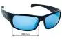 Mako Escape 9581 Verres de Remplacement 63mm wide 