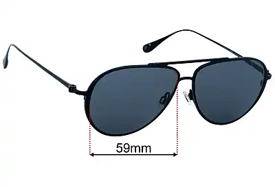 Maui Jim MJ543 Shallows Replacement Sunglass Lenses - 59mm 