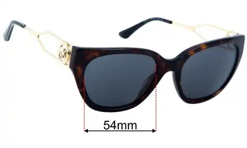 Michael Kors MK2154 Lake Como Replacement Lenses 54mm wide 