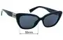 Sunglass Fix Replacement Lenses for Miu Miu VMU05V - 55mm Wide 