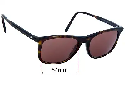 Montblanc MB 593S Replacement Lenses 54mm wide 