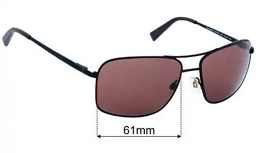 Nautica N5115S Replacement Lenses 61mm wide 