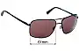 Sunglass Fix Replacement Lenses for Nautica N5115S - 61mm Wide 