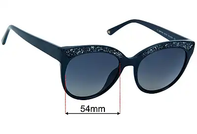 Nina Ricci SNR160S Sunglass Replacement Lenses - 54mm 