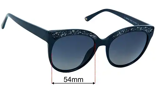 Nina Ricci SNR160S Sunglass Replacement Lenses - 54mm 