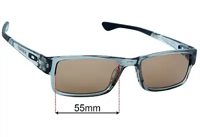 Oakley OX8046 AirDrop Replacement Lenses 55mm wide 