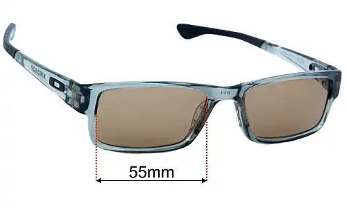 Oakley OX8046 AirDrop Replacement Lenses 55mm wide 