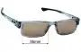 Oakley OX8046 AirDrop Replacement Lenses 55mm wide 