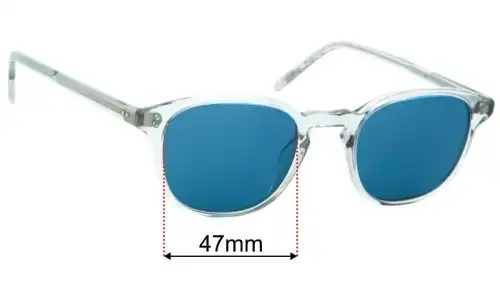 Oliver Peoples OV5219 Fairmont Replacement Lenses 47mm wide 