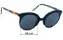 Oscar Wylee Sedgwick Replacement Sunglass Lenses - 54mm  
