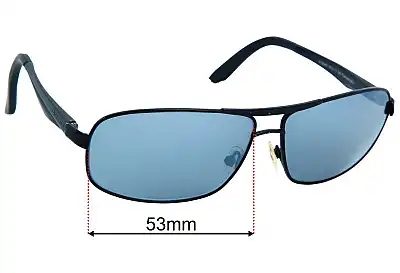 Prego 81122 Replacement Sunglass Lenses - 63mm 