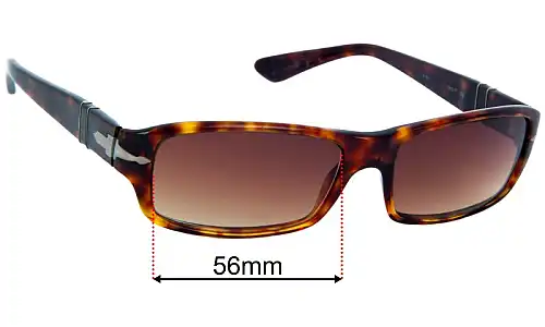 Persol 2786-S Replacement Lenses 56mm wide 