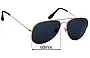 Sunglass Fix Replacement Lenses for Polaroid 4116 - 60mm Wide 