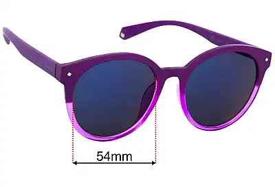 Polaroid PLD 6043/F/S Replacement Lenses 54mm wide 