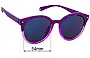 Sunglass Fix Replacement Lenses for Polaroid PLD 6043/F/S - 54mm Wide 