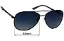 Police Court 3 Replacement Lenses 65mm wide 