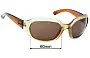 Ray-Ban RB4123 Replacement Lenses 60mm wide 