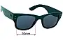 Ray-Ban RB0840-S Liteforce Replacement Sunglass Lenses - 50mm  