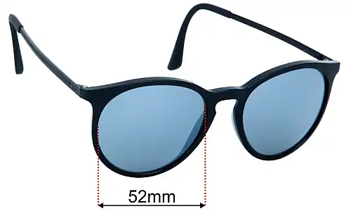 Ray-Ban RB5356 Replacement Lenses 52mm wide 